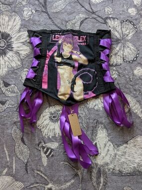 Anime Girl Underbust Corset Top